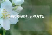 pdd助力网站在线，pdd助力平台